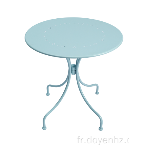 Set de 3 Table Ronde 70cm et Fauteuils